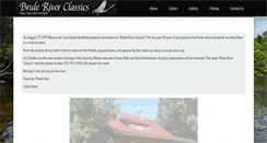 Desktop Screenshot of bruleriverclassics.com